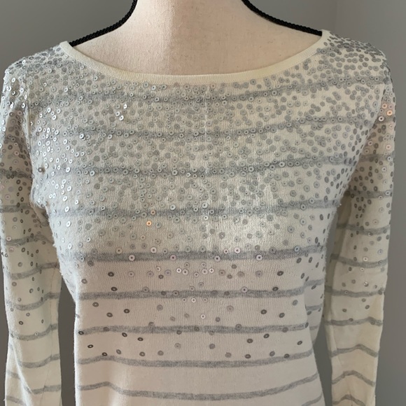 Lightweight sweater with sequins from Elle - Picture 2 of 8